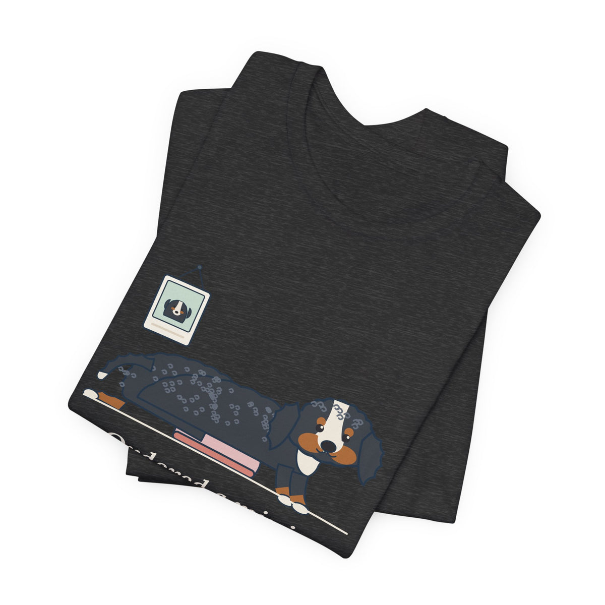 Bernedoodle T-Shirt - Ordered a Mini. Got Ninety Pounds. Funny Doodle Owner Tee