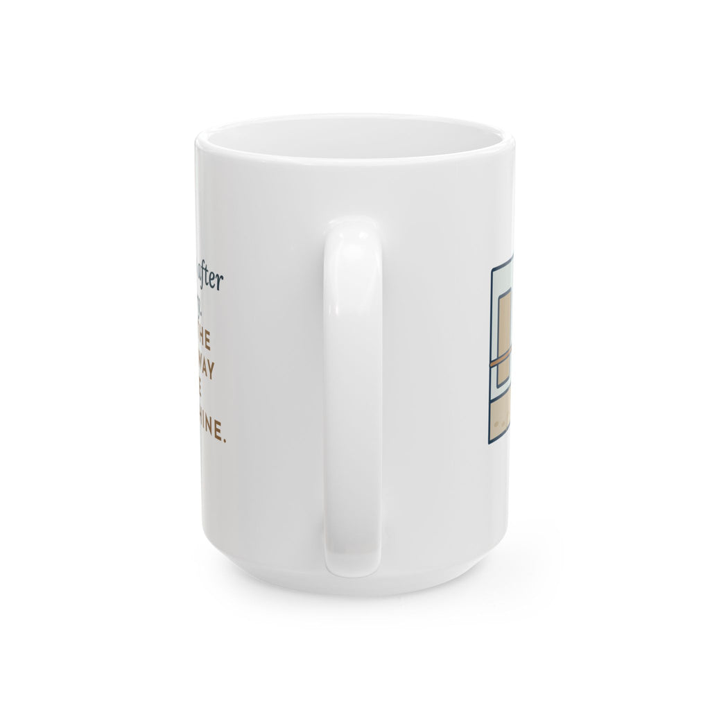 Day Two After Heart Surgery, He Walked the Whole Hallway to See the Vending Machine 15oz Mug, Large Funny CVICU Nurse Coffee Mug