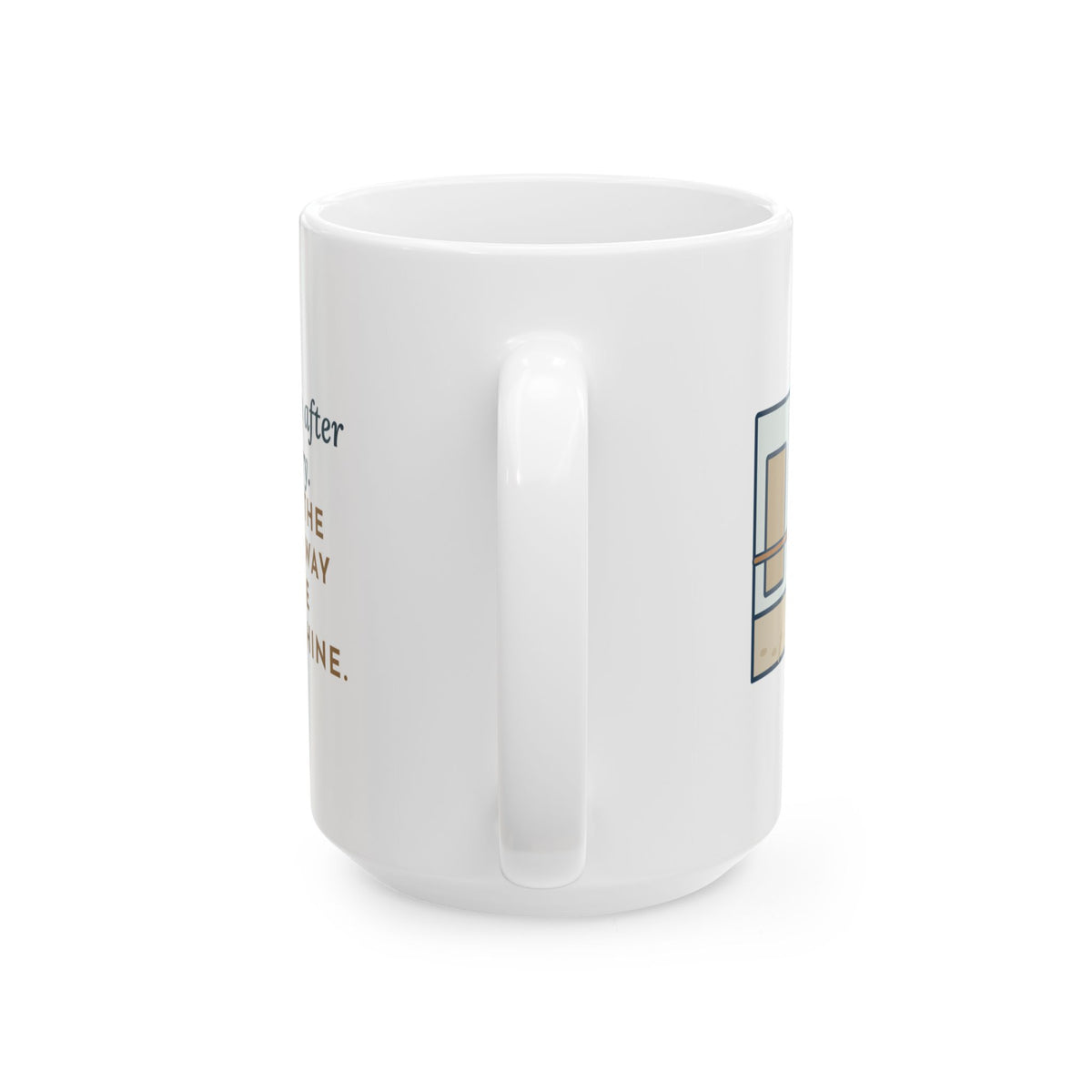 Day Two After Heart Surgery, He Walked the Whole Hallway to See the Vending Machine 15oz Mug, Large Funny CVICU Nurse Coffee Mug