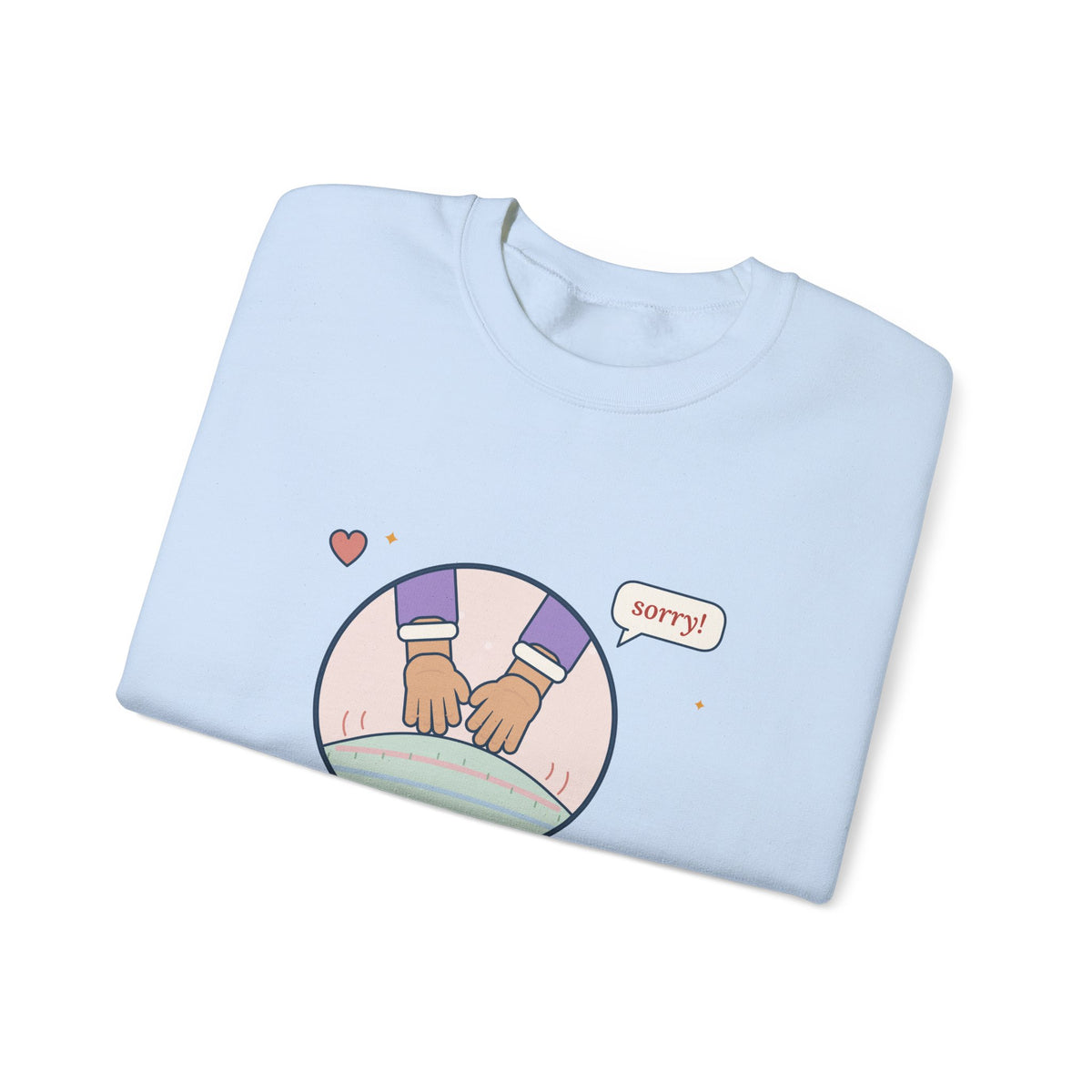 Mother-Baby Nurse Crewneck Sweatshirt - Fundal Massage. I Apologize in Advance.