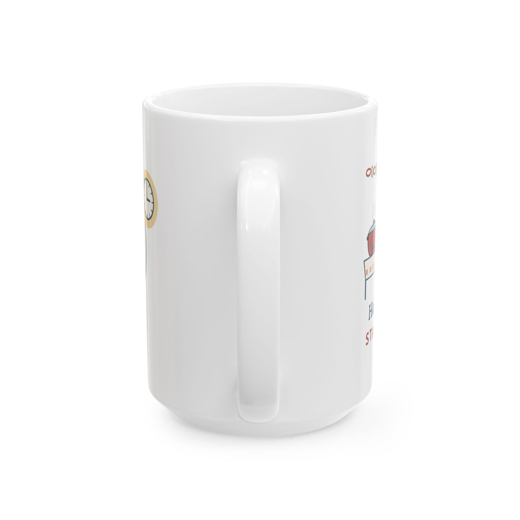 Large 15oz Nurse Mug - Holiday Potluck Starts at 0300, Gift for Nurses Working the Holiday Shift