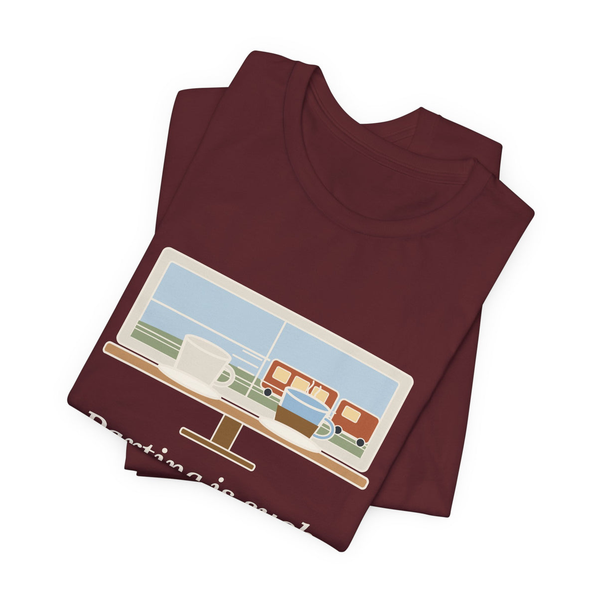 Shakespeare Quote T-Shirt, Parting Is Such Sweet Sorrow, Literary Cafe Window Tee