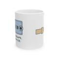 Plumber Coffee Mug - Three Wraps, Clockwise Funny Plumbing Gift Mug