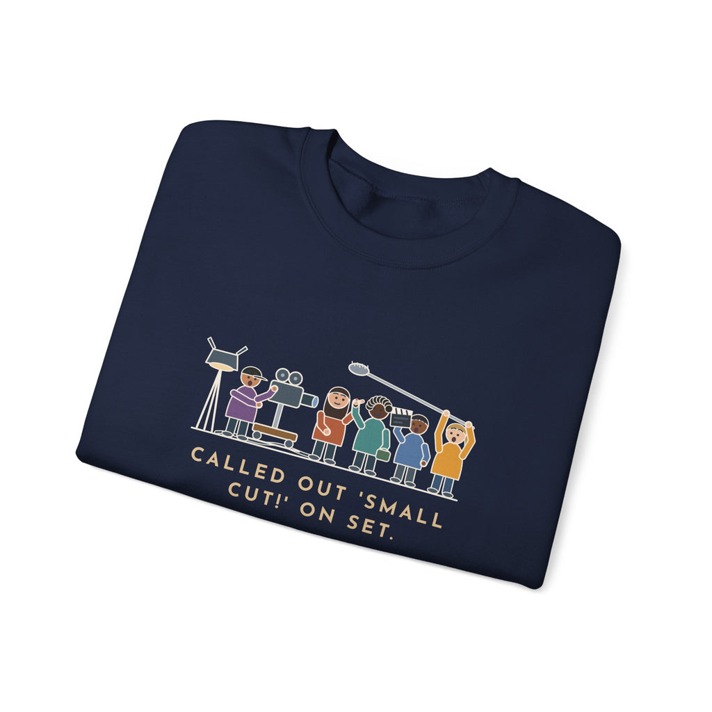 Film Set Nurse Crewneck Sweatshirt - Small Cut, Whole Crew Froze