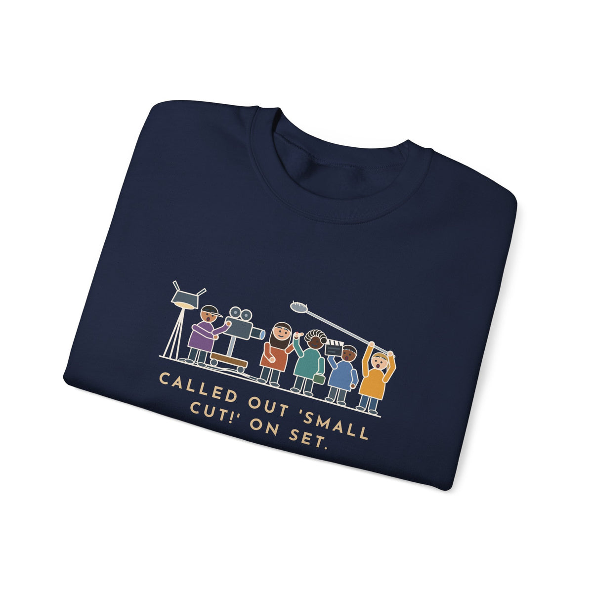 Film Set Nurse Crewneck Sweatshirt - Small Cut, Whole Crew Froze