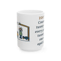 Large Field Trip Mug 15oz - Zoo Day Head Count, Twenty-Five Once