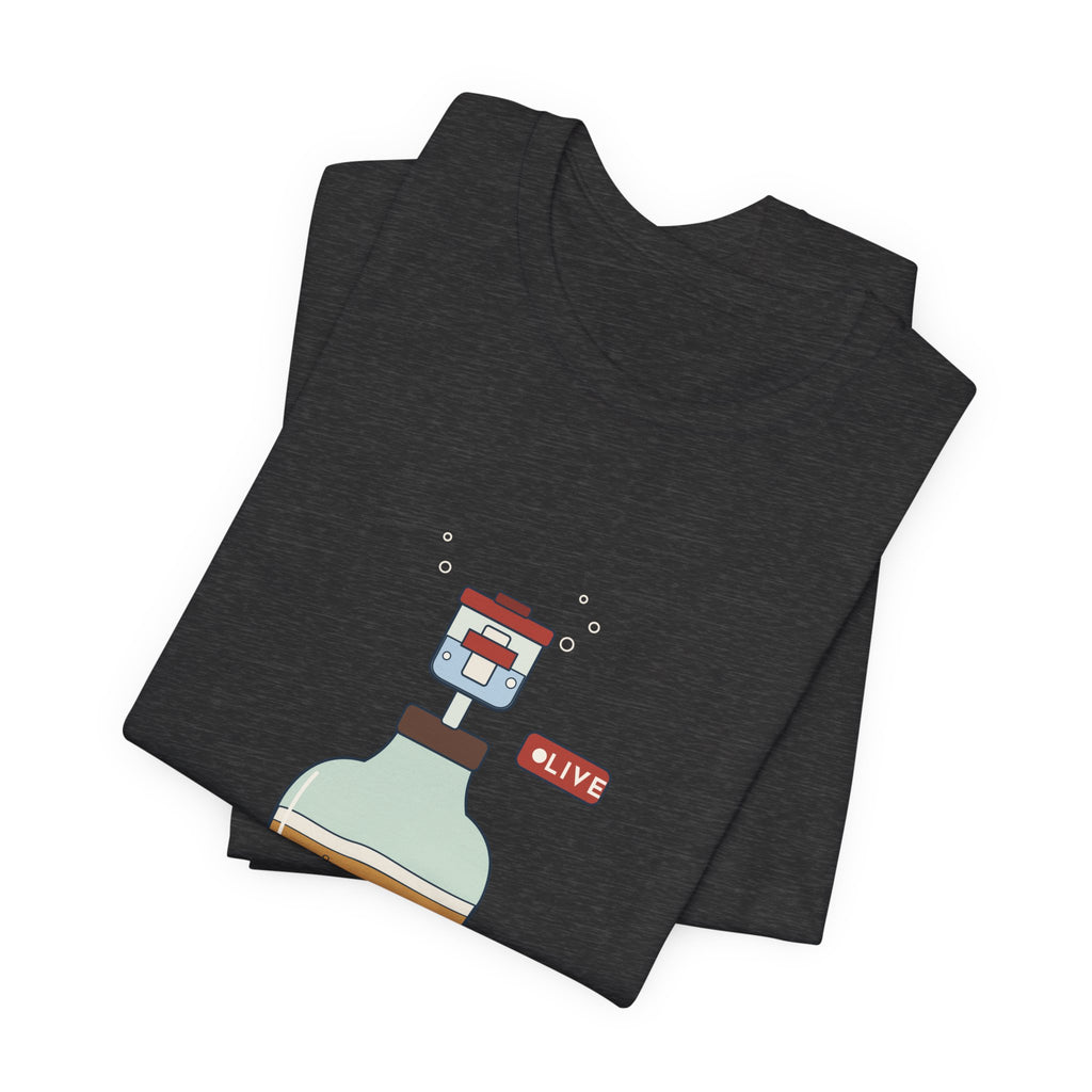 Homebrewing T-Shirt - Currently Watching the Airlock Funny Homebrewer Tee