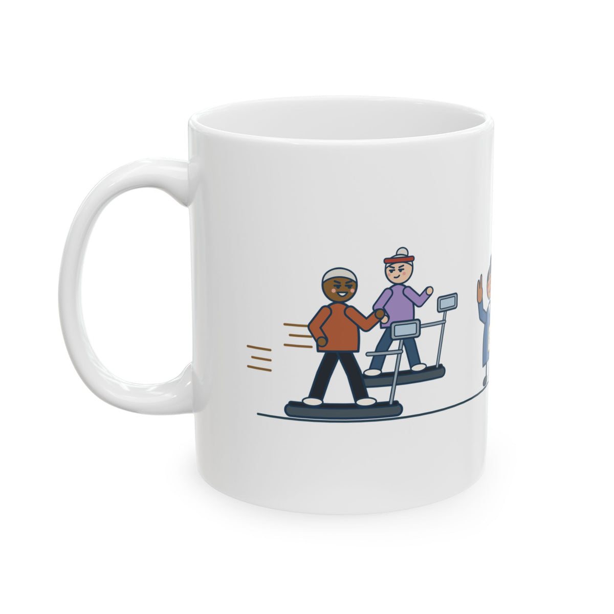 Cardiac Rehab Nurse Coffee Mug - The Eighty-Year-Olds Race