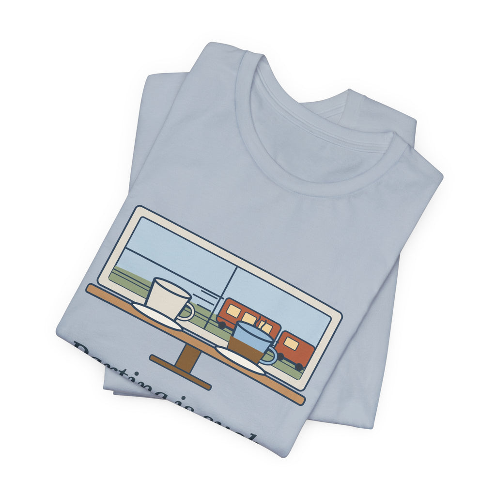 Shakespeare Quote T-Shirt, Parting Is Such Sweet Sorrow, Literary Cafe Window Tee