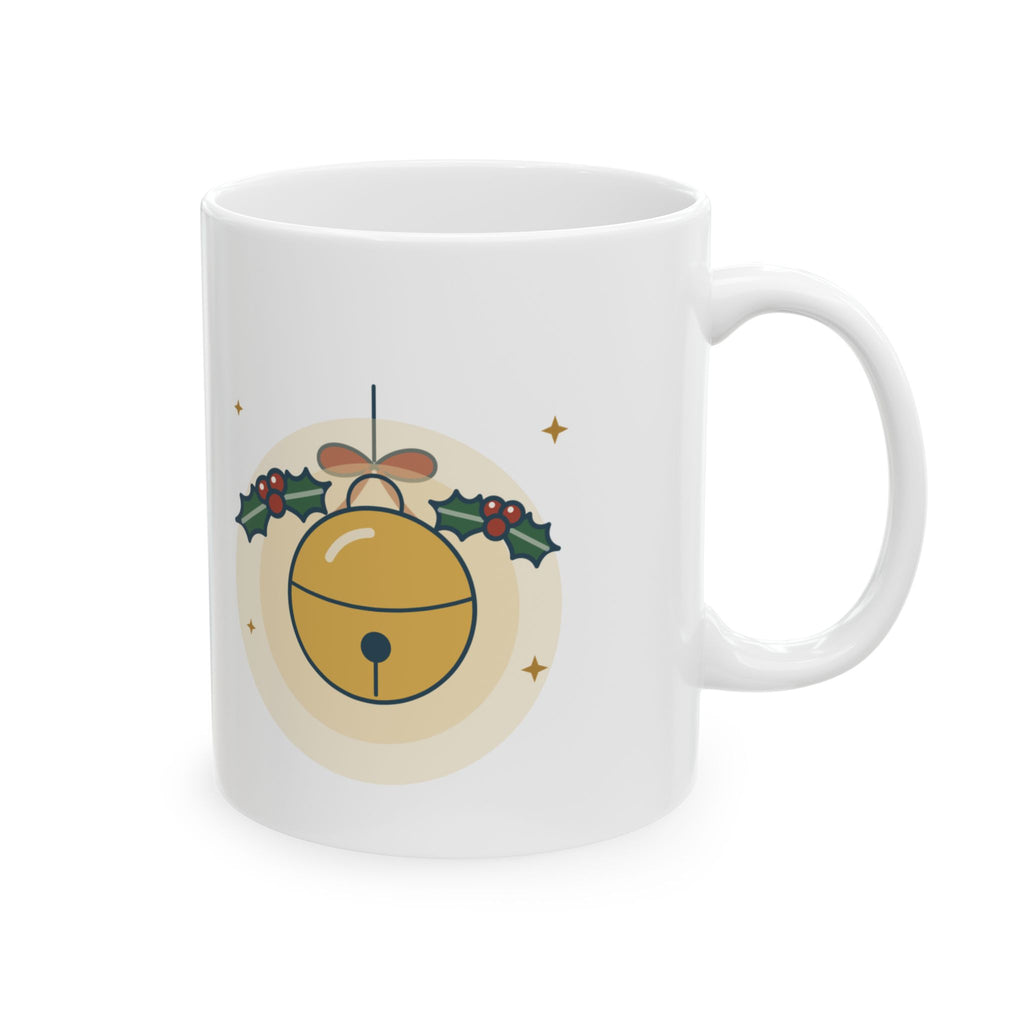 Peds ER Christmas Coffee Mug - The X-Ray Shows One Jingle Bell. Rad Tech Gift Mug