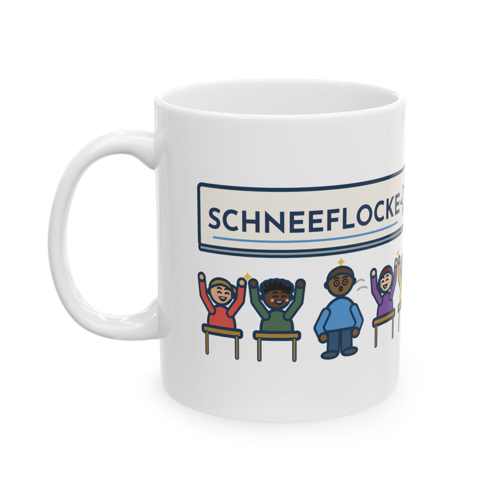 German Teacher Mug, Taught One Twelve-Letter Word, The Class Cheered When Somebody Finally Said It, Funny Coffee Mug 11oz