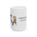 Large 15oz Medical Interpreter Mug - Look at the Patient. I'm Just the Voice.