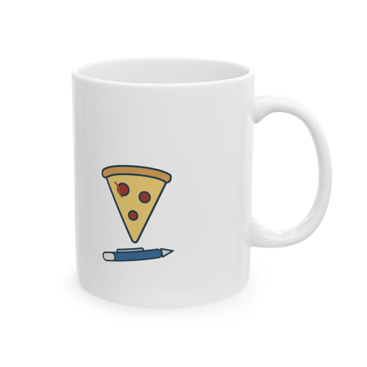 Nurses Week Coffee Mug - Nurses Week Swag: One Pen, One Cold Slice. Nurse Gift Mug