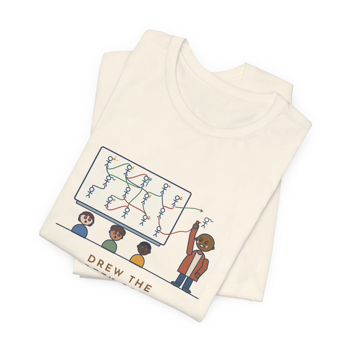 Mythology Teacher T-Shirt - Drew the Greek Gods' Family Tree, Ran Out of Whiteboard Funny Tee