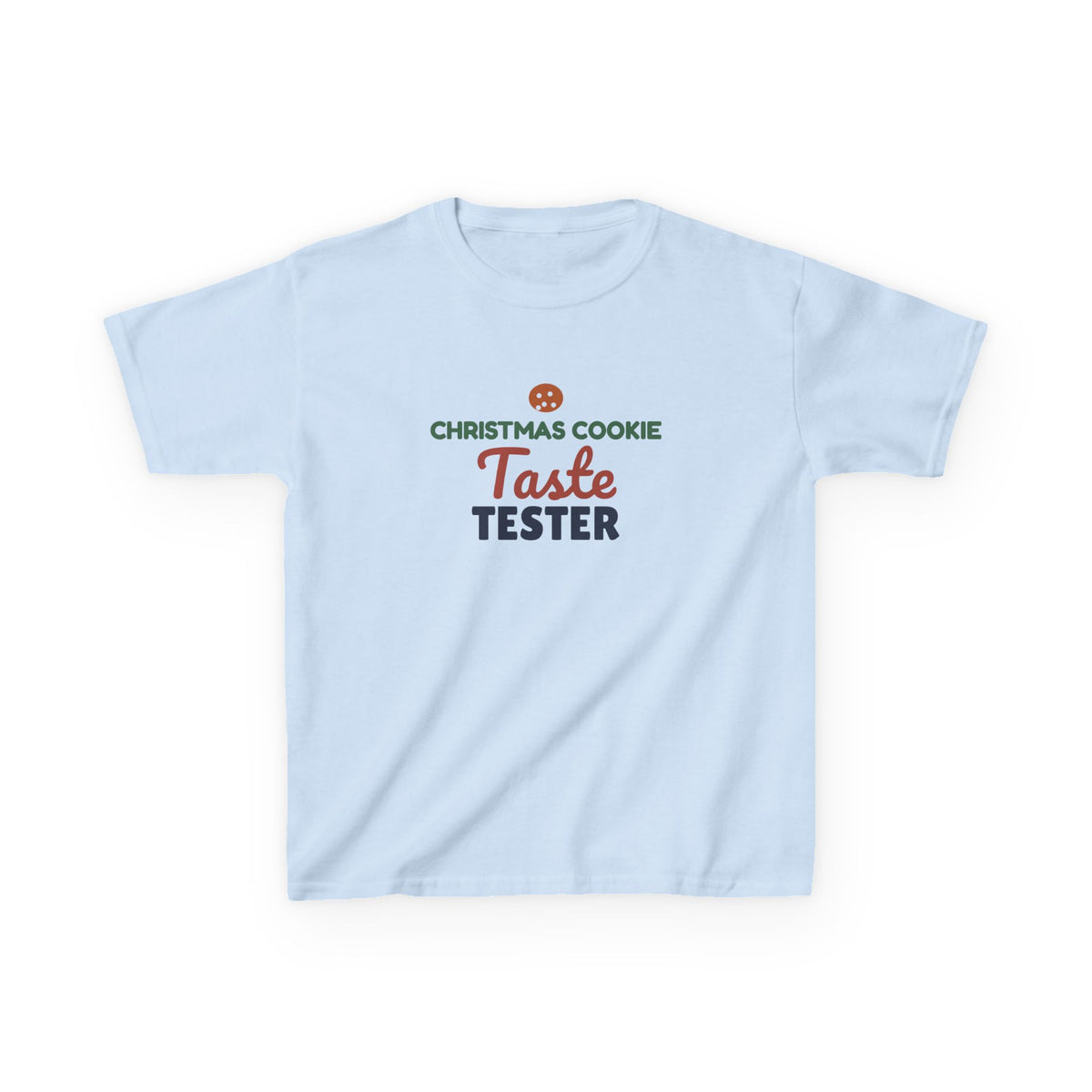 Christmas Cookie Taste Tester Youth T-Shirt, Holiday Baking Kids Tee