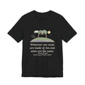 Emily Brontë Love Quote T-Shirt, Whatever Our Souls Are Made Of, Romantic Moor Trees Tee