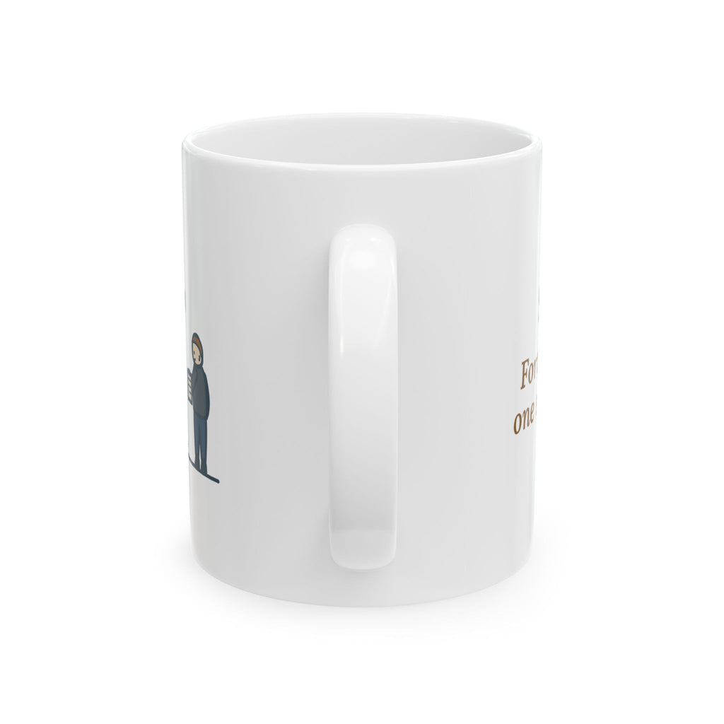 Cruise Ship Nurse Coffee Mug 11oz - Sea Day, Forty Passengers, One Shade of Green