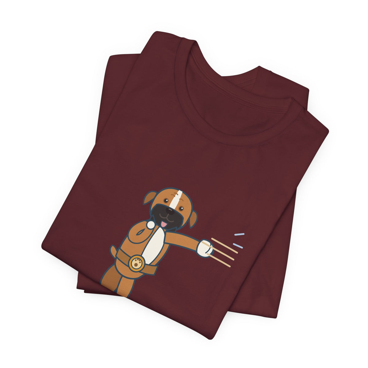 Boxer Dog T-Shirt - Every Hello Comes With a Left Hook Funny Boxer Owner Tee
