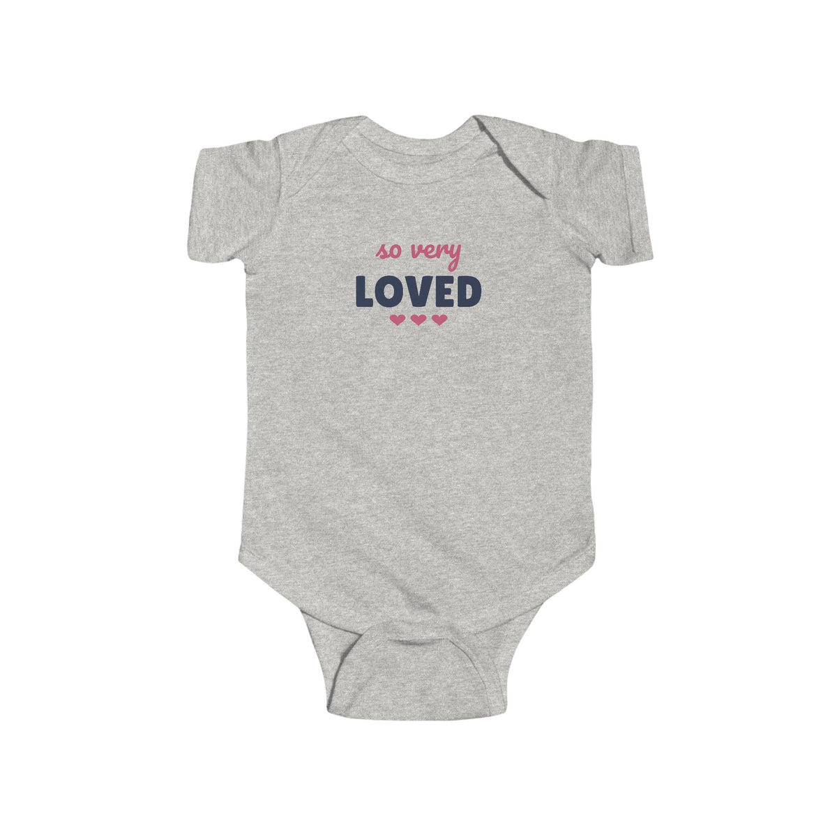 So Very Loved Baby Bodysuit, Sweet Newborn Outfit