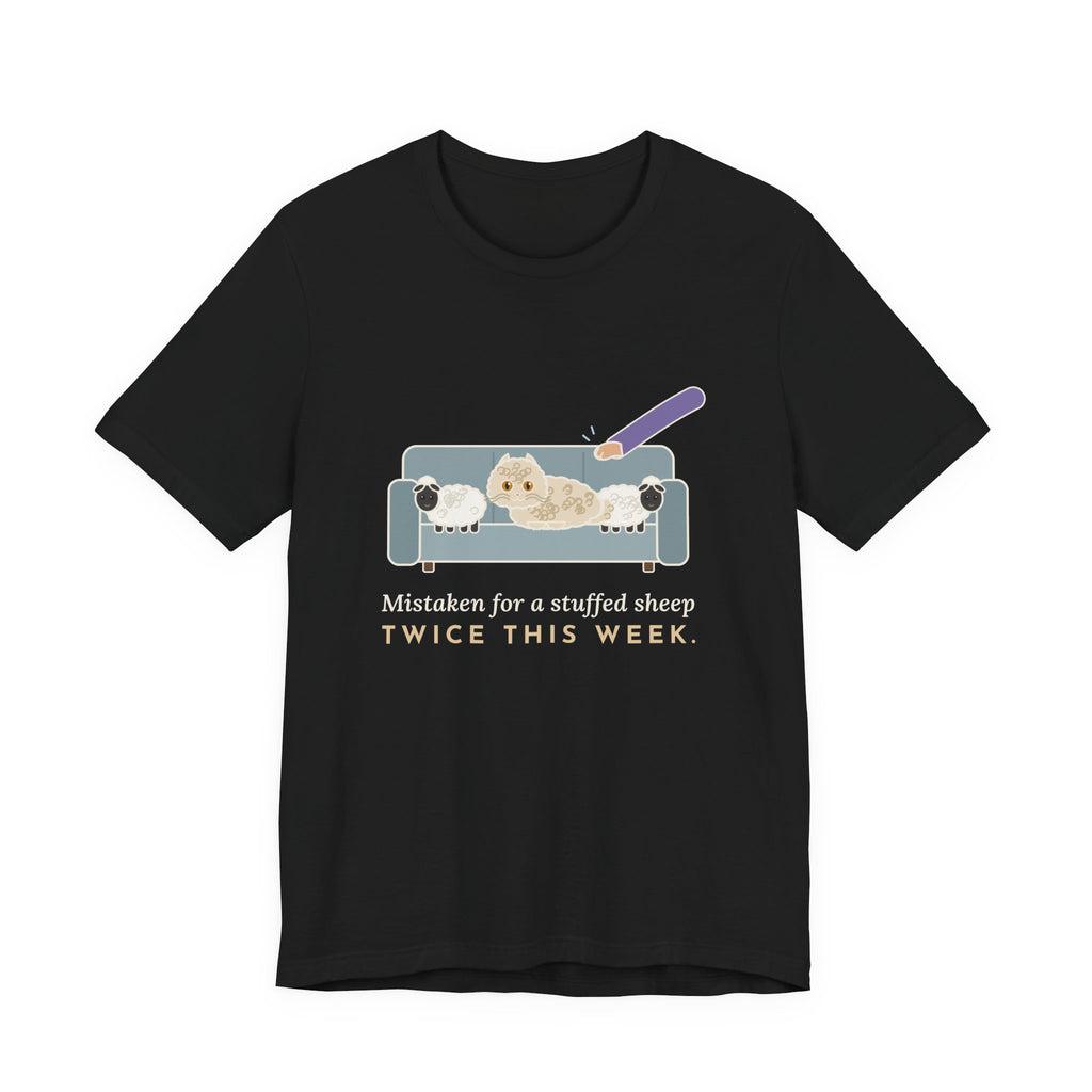 Selkirk Rex Cat T-Shirt - Mistaken for a Stuffed Sheep Twice This Week