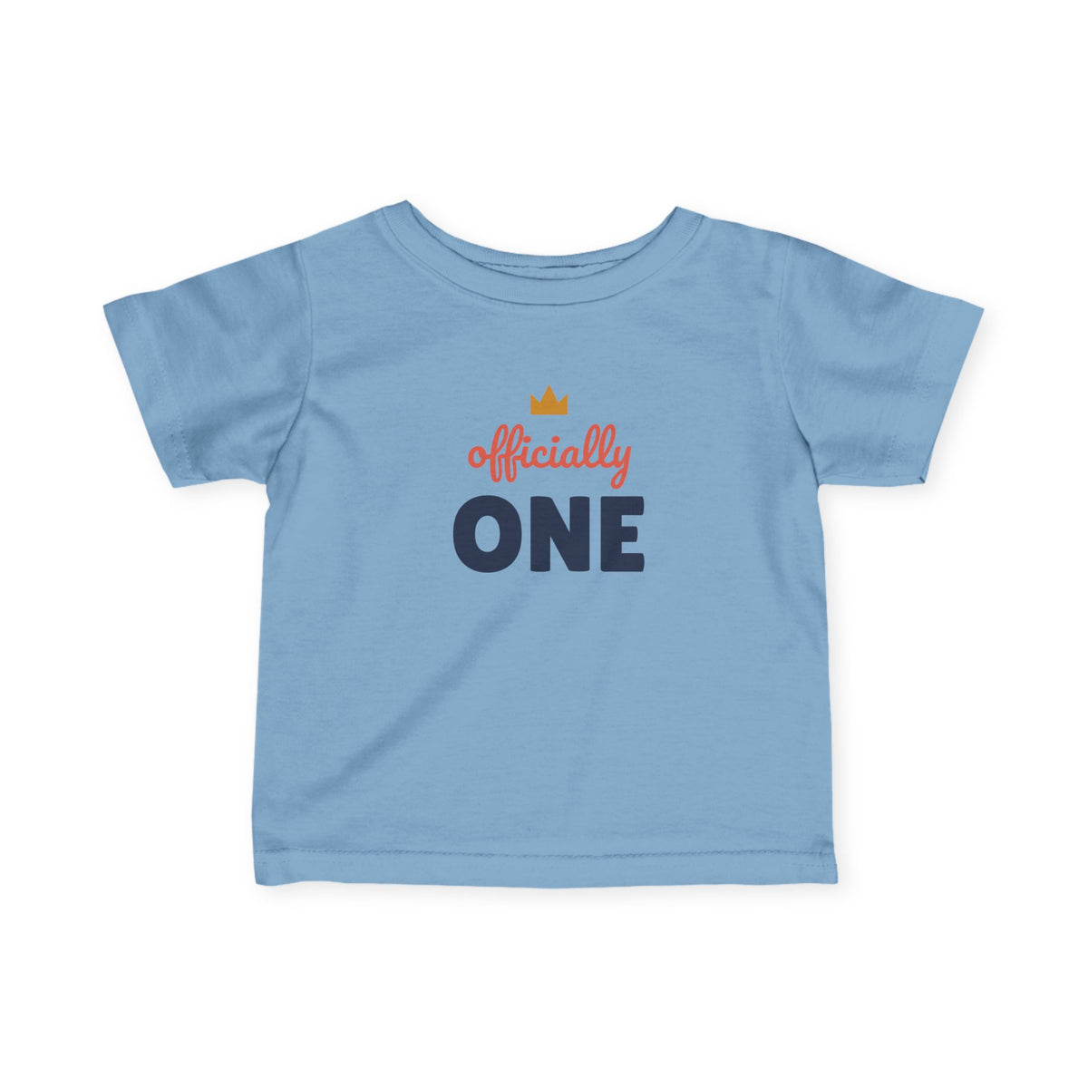 Officially One Baby T-Shirt, 1st Birthday Infant Tee