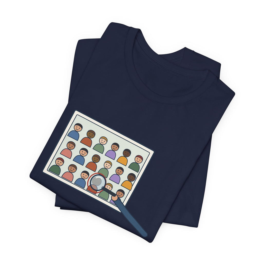 Yearbook Adviser T-Shirt - Who's the Kid in Row Three? Funny Yearbook Tee