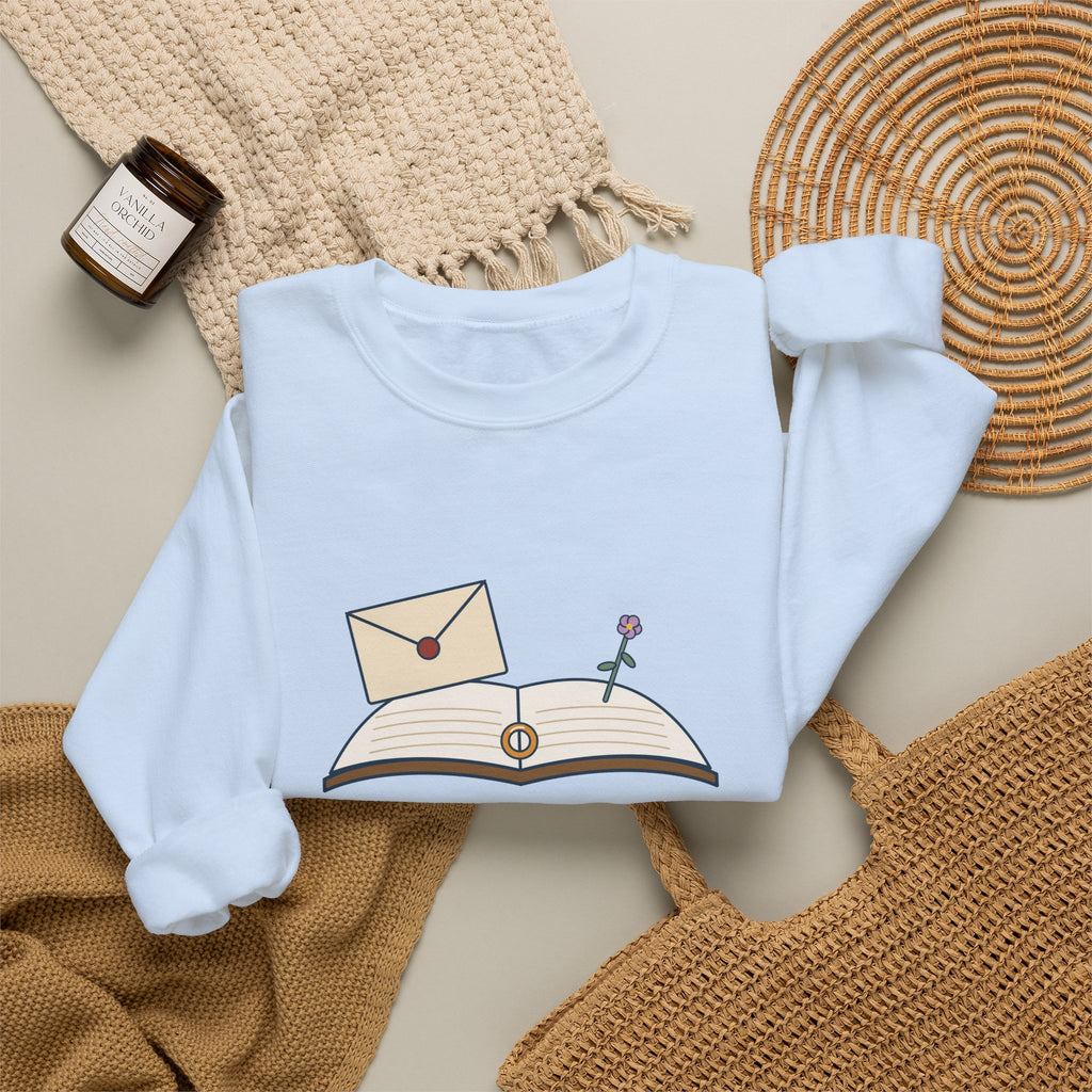 Reader, I Married Him Sweatshirt, Wedding Brontë Quote Crewneck with Letter and Ring