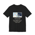 Funny Inflatable Snowman T-Shirt, Stands Tall All Day, Every Night at 2 a.m. He Lies Face-Down in the Yard, Day and Night Tee
