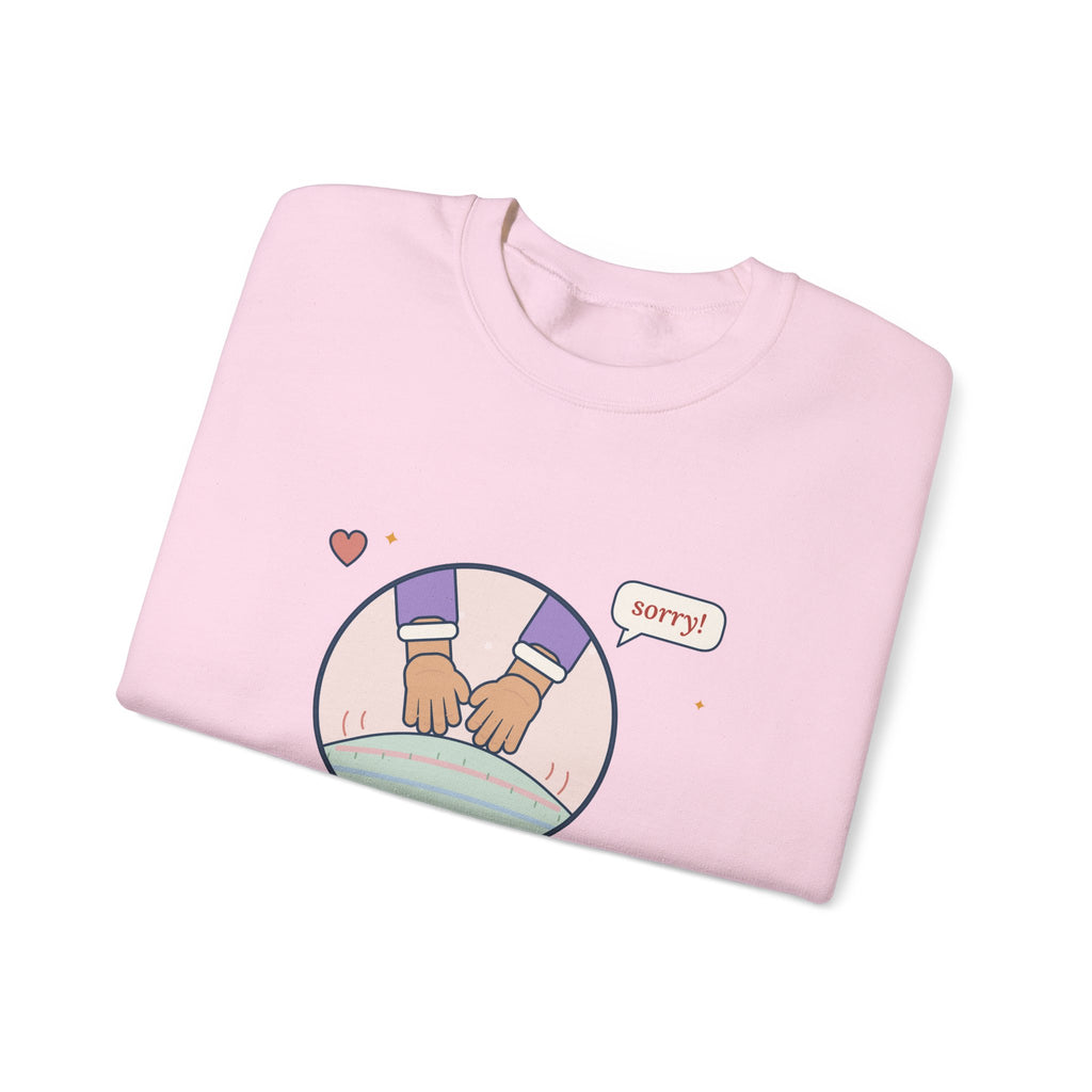 Mother-Baby Nurse Crewneck Sweatshirt - Fundal Massage. I Apologize in Advance.