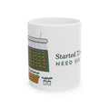Seed Starting Coffee Mug - Started 72 Seedlings. Need Six Plants. Gardening Gift