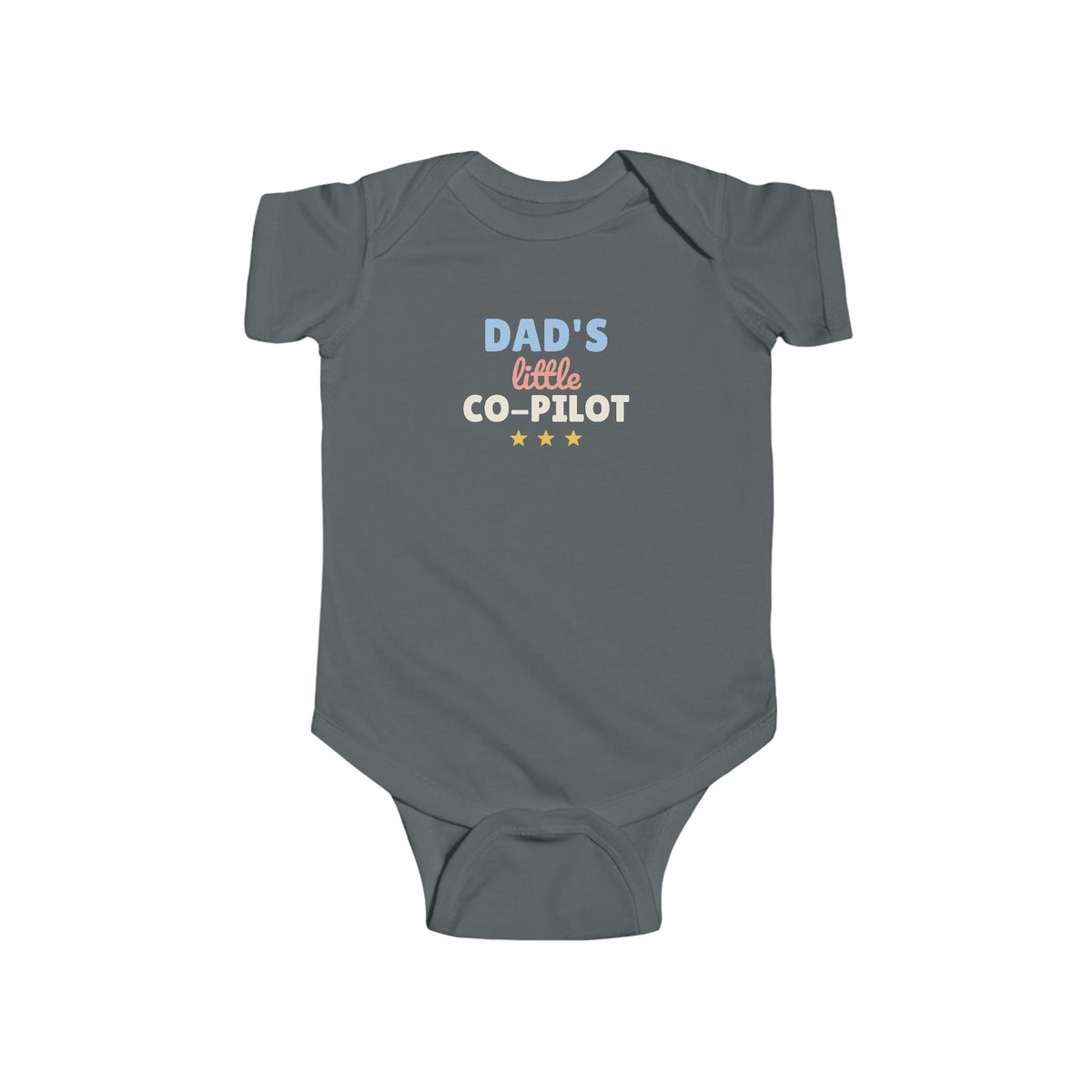 Dad's Little Co-Pilot Baby Bodysuit, Daddy and Baby Outfit