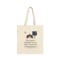 Once Upon a Midnight Dreary Tote Bag, Gothic Poe Quote Tote with Midnight Study