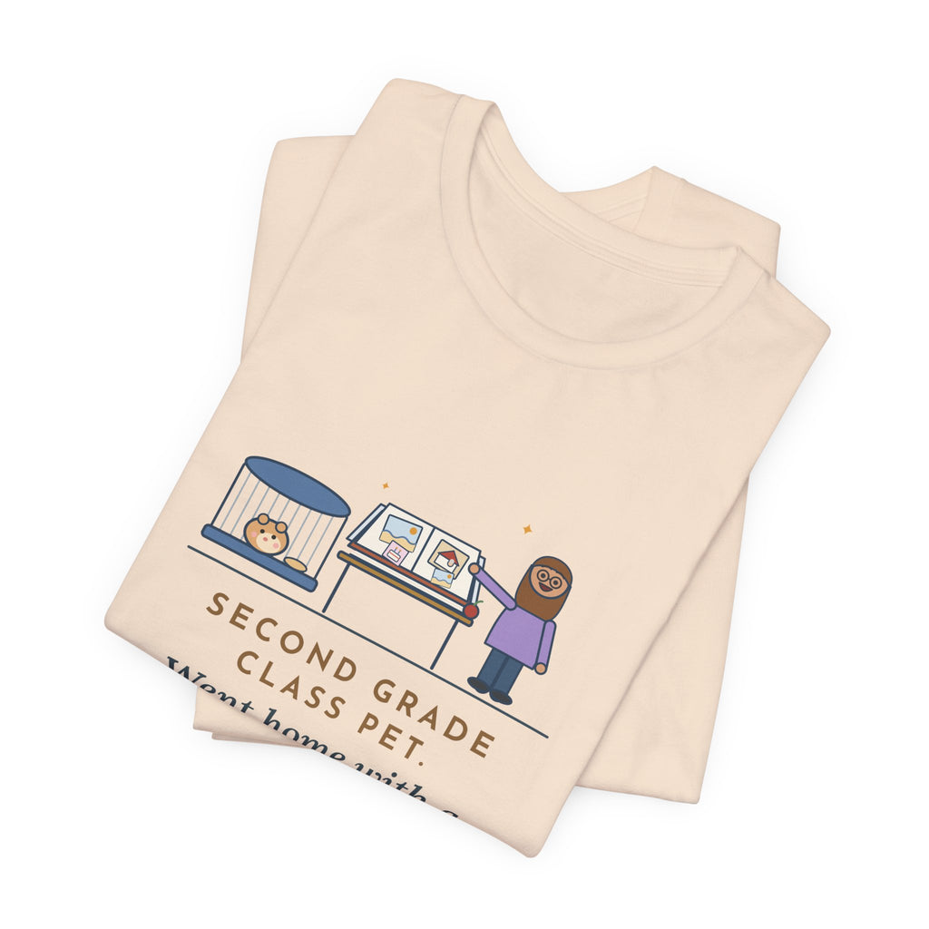 Funny Class Pet T-Shirt, Went Home with a Different Family Every Weekend, Came Back with a Scrapbook, Weekend Scrapbook Tee