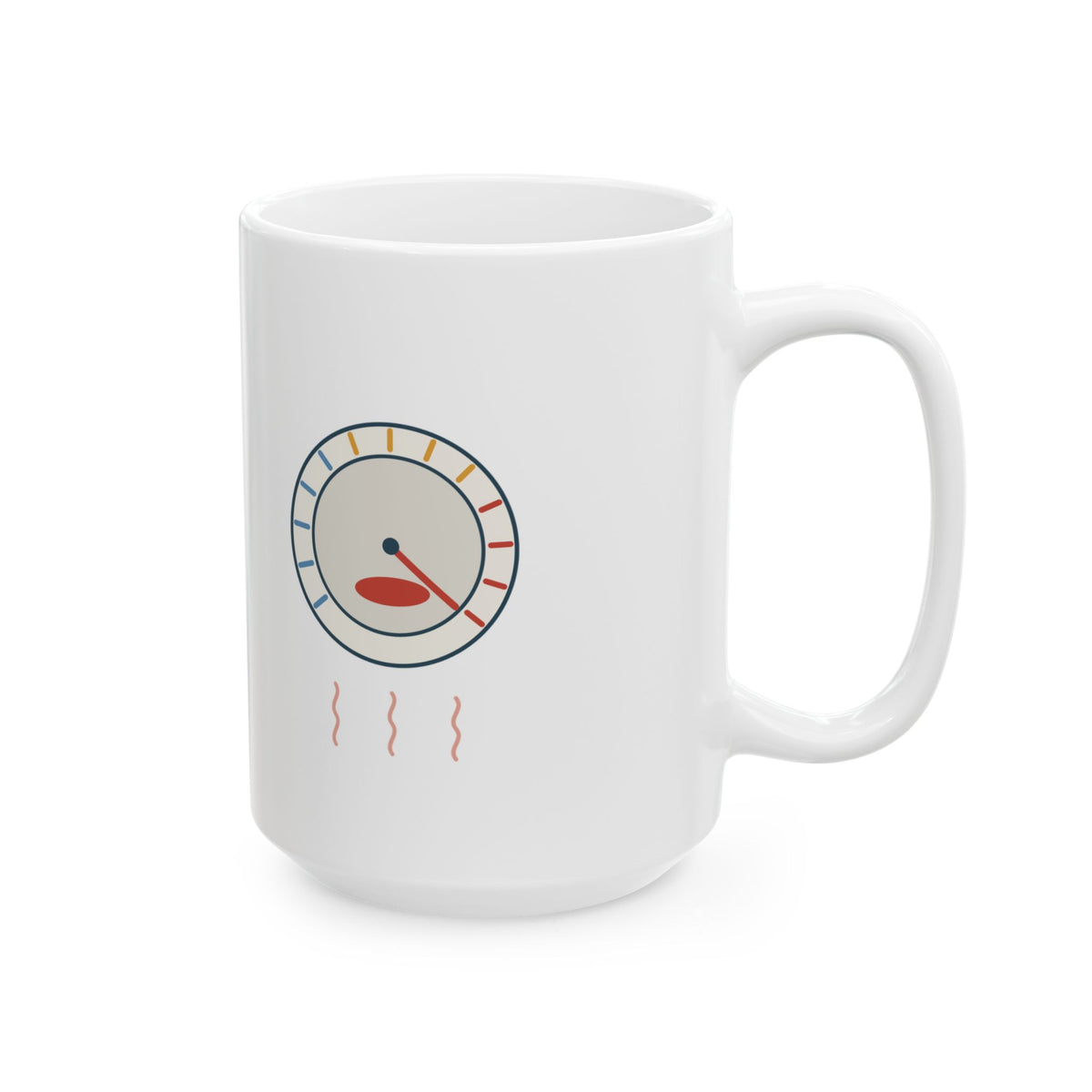 Large Burn Nurse Coffee Mug 15oz - Ninety Degrees in the Room. Gowned Up Anyway.
