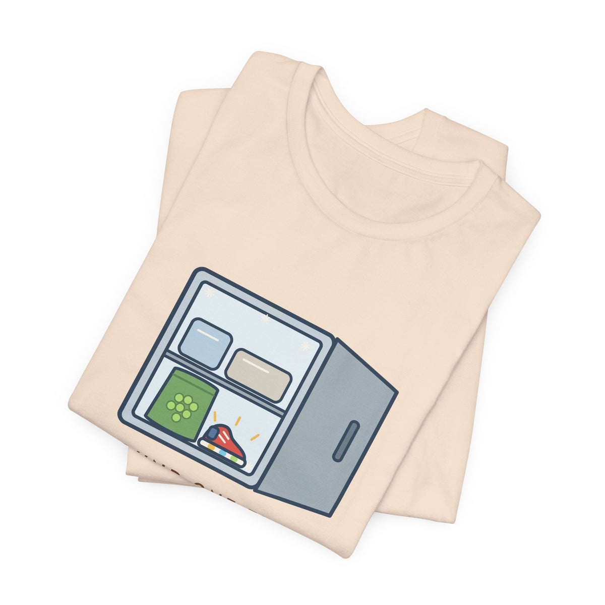 Funny Toddler Parent T-Shirt - Found One Tiny Shoe in the Freezer, Next to the Peas