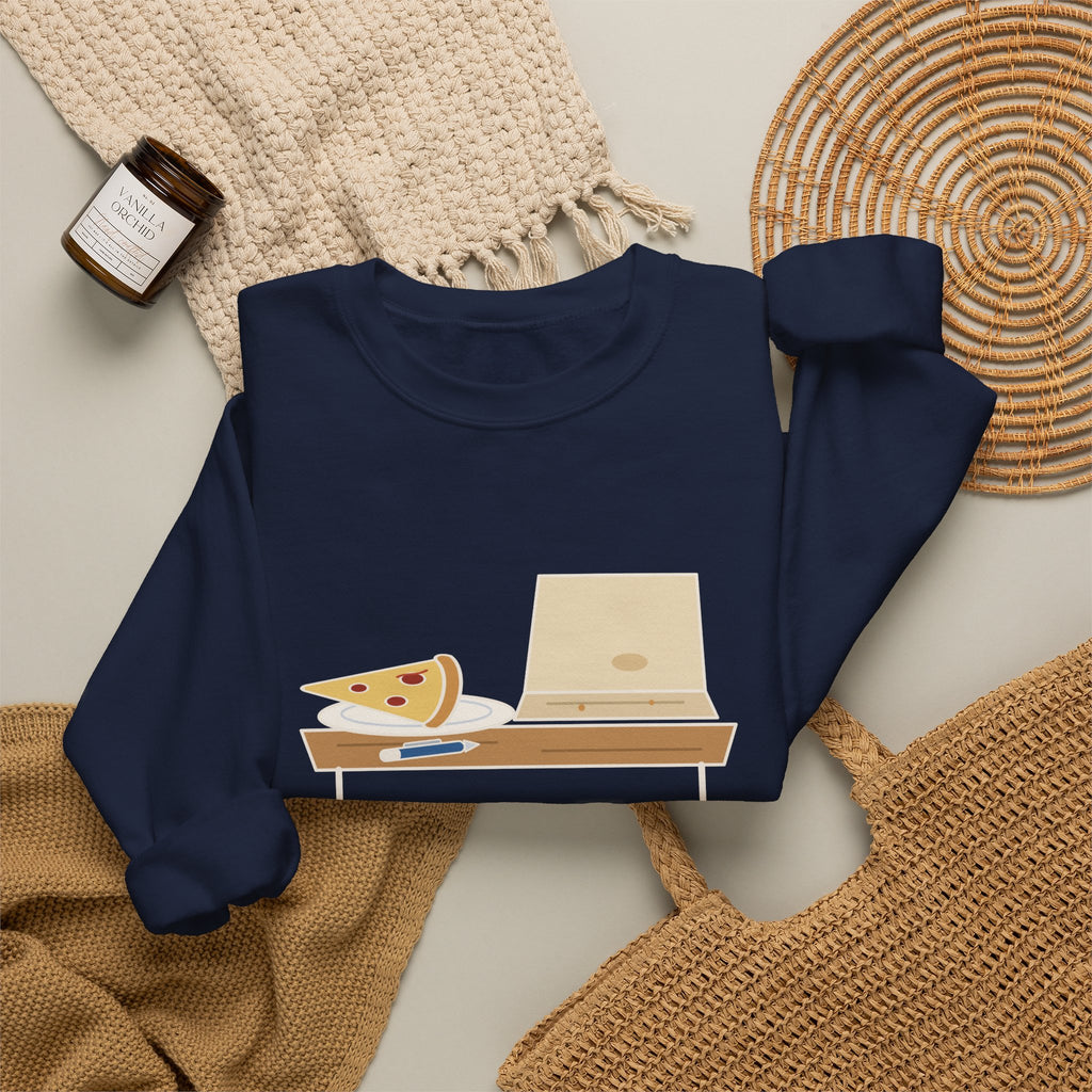 Nurses Week Crewneck Sweatshirt - Nurses Week Swag: One Pen, One Cold Slice.