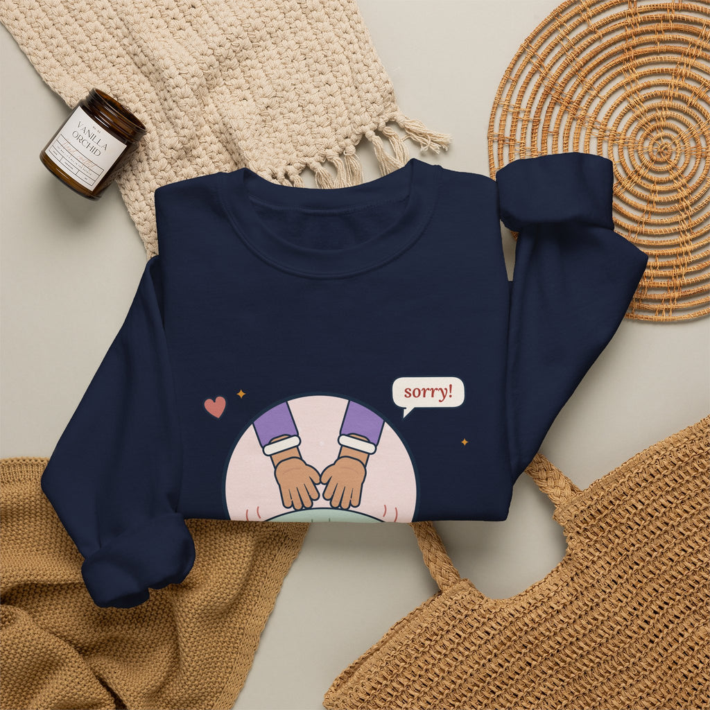 Mother-Baby Nurse Crewneck Sweatshirt - Fundal Massage. I Apologize in Advance.