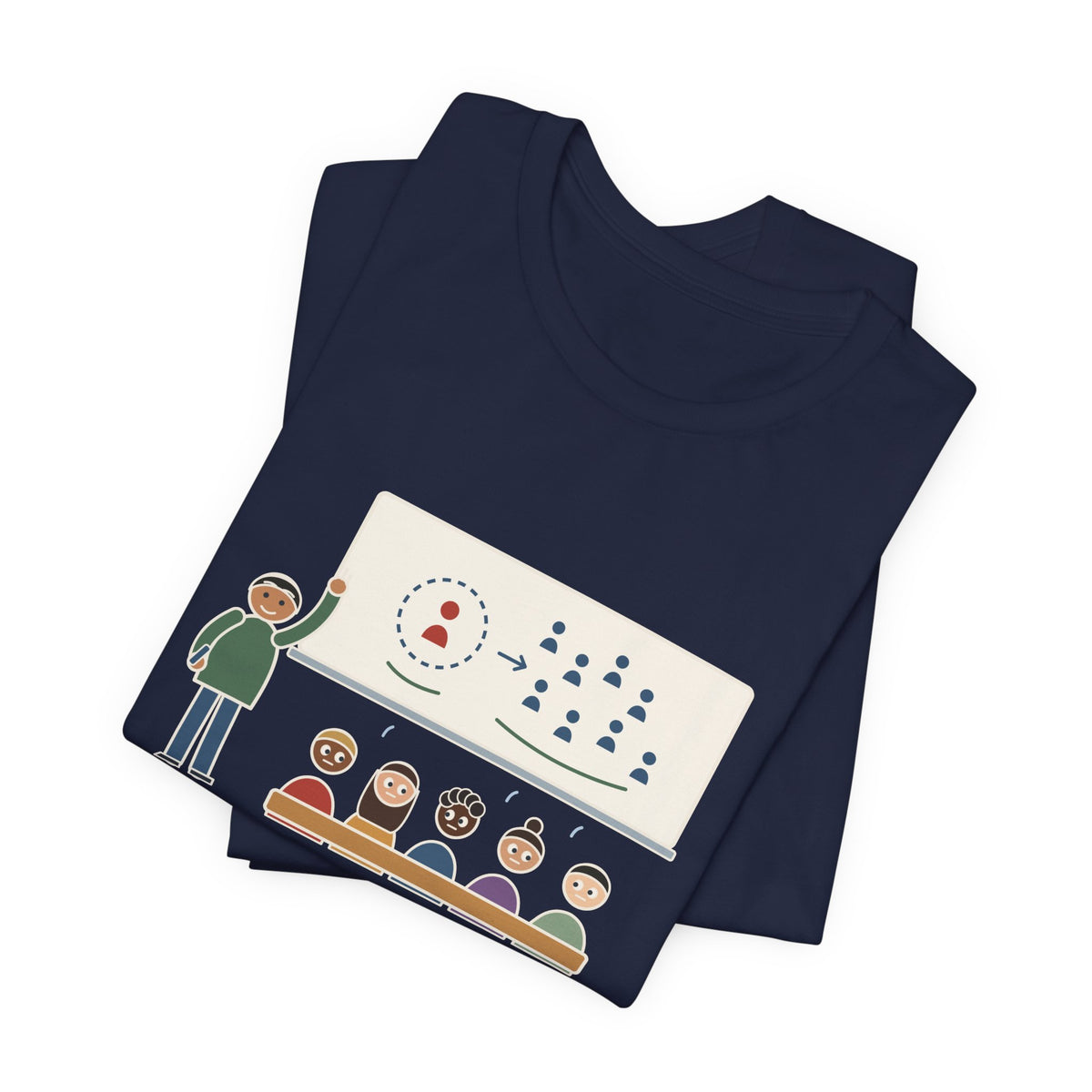 High School Psychology Teacher T-Shirt - Explained the Bystander Effect, Nobody Volunteered