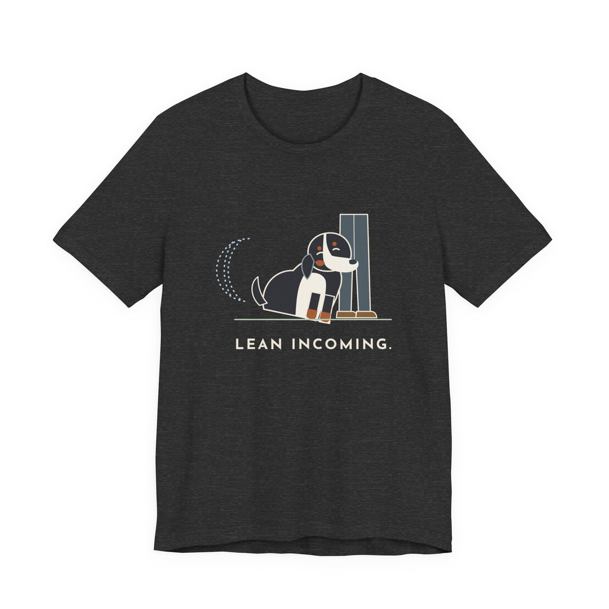 Bernese Mountain Dog T-Shirt - Lean Incoming Funny Berner Lean Tee
