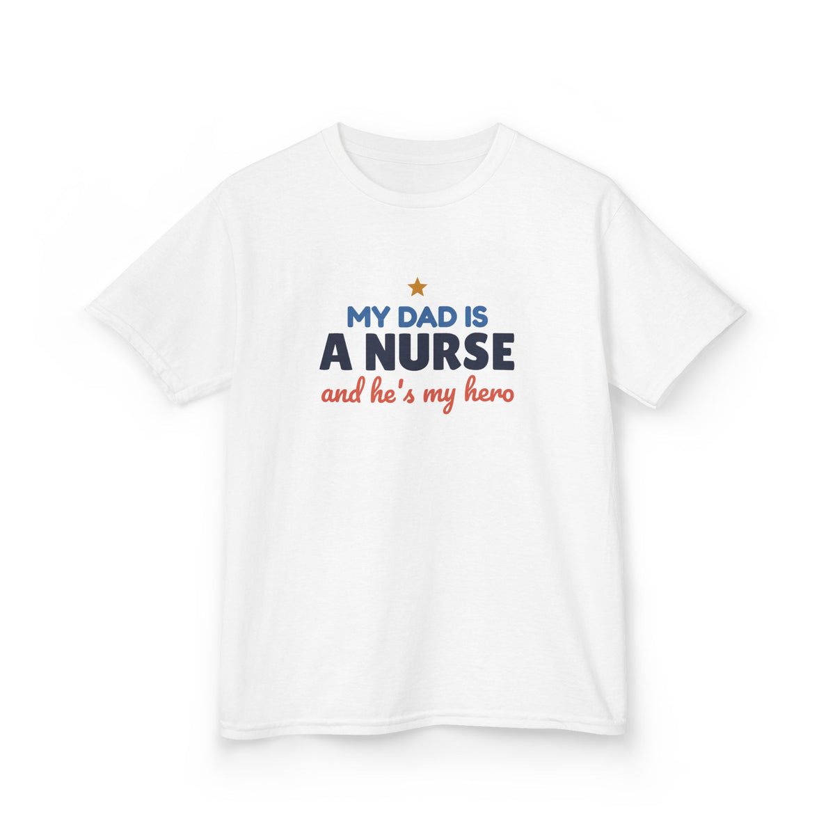 My Dad Is a Nurse Youth T-Shirt, Proud Nurse Dad Kids Shirt