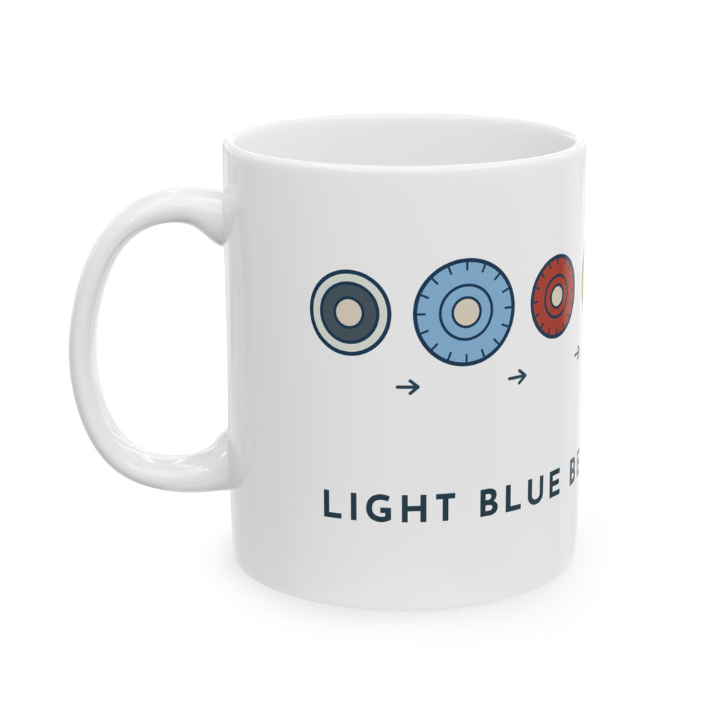 Phlebotomist Coffee Mug - Light Blue Before Lavender Lab Week Gift Mug