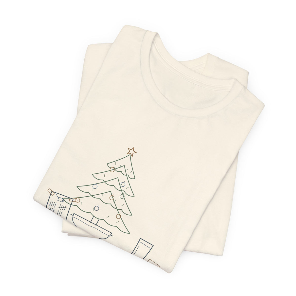Christmas Tree T-Shirt - The Tree Drank More Water Than I Did Funny Holiday Tee