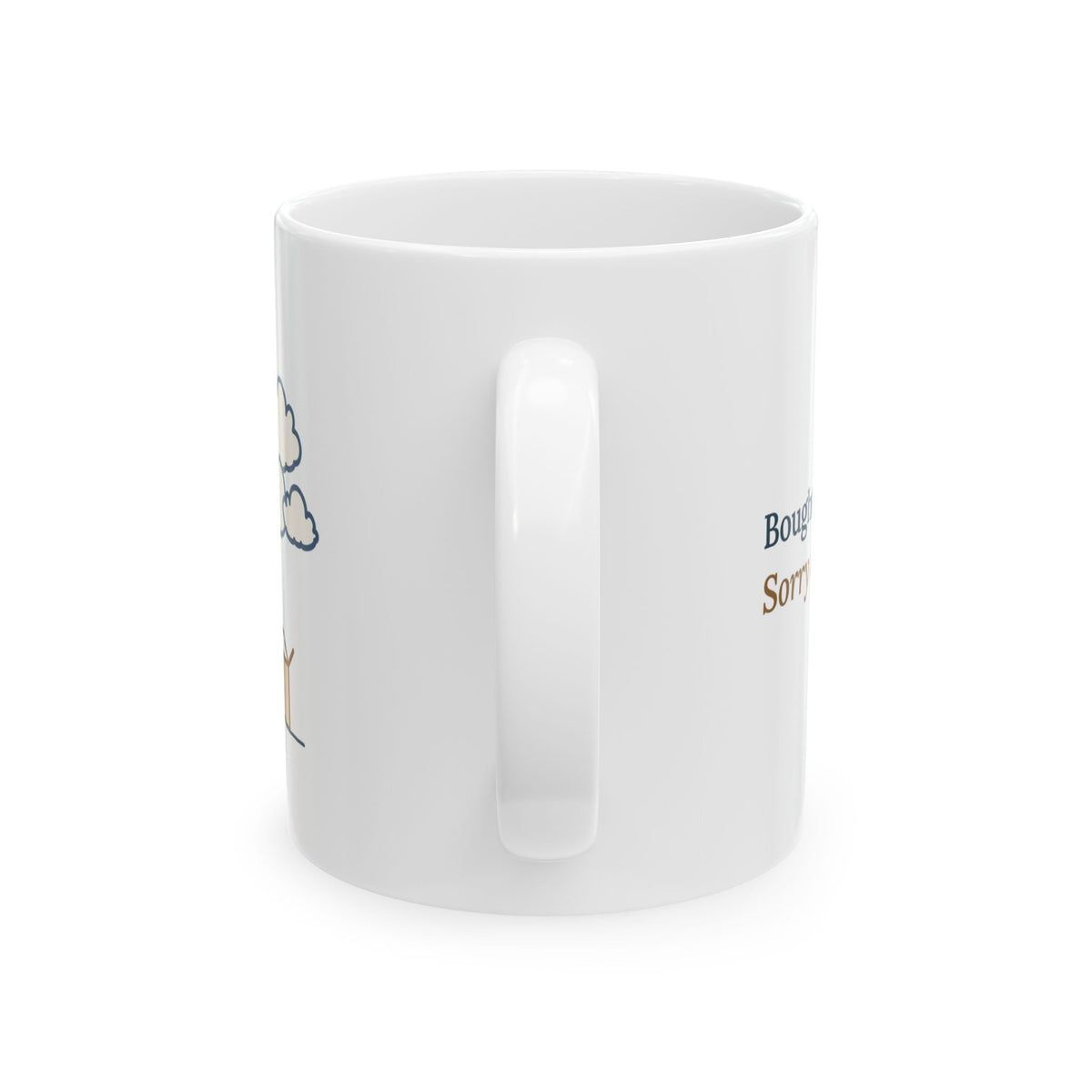 Amateur Astronomy Coffee Mug - New Telescope, Sorry About the Clouds Funny Stargazer Gift Mug