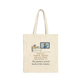 Virtual Nurse Tote Bag - Waved Hello From the Room TV