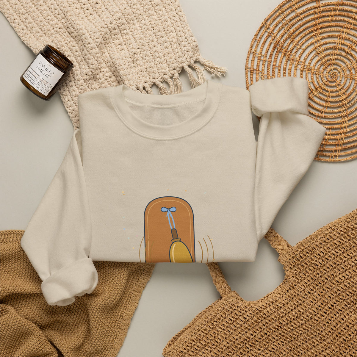 Oncology Nurse Crewneck Sweatshirt - My Favorite Sound Is the Bell Nurse Gift