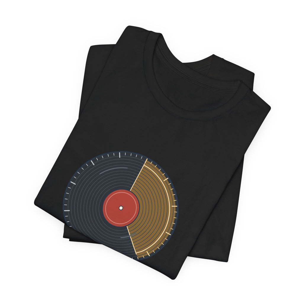Vinyl Record T-Shirt - Twenty-Two Minutes a Side Record Collector Tee