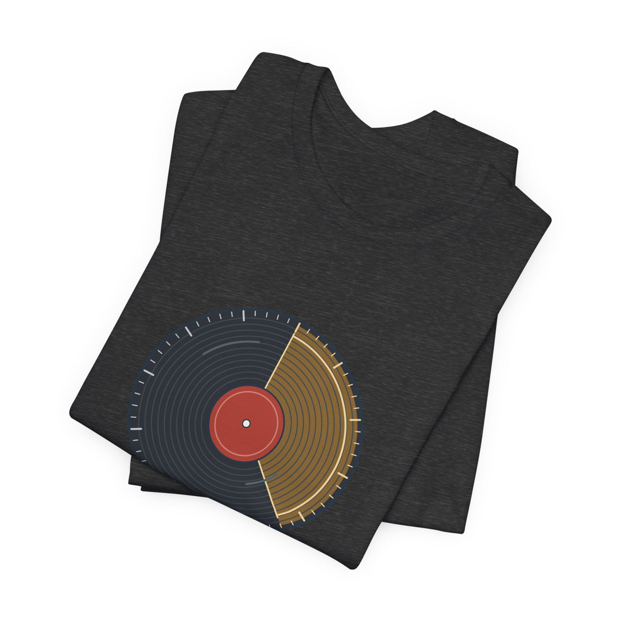 Vinyl Record T-Shirt - Twenty-Two Minutes a Side Record Collector Tee
