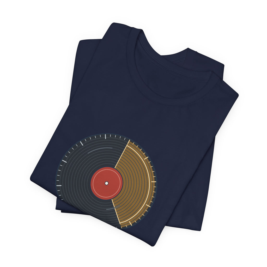 Vinyl Record T-Shirt - Twenty-Two Minutes a Side Record Collector Tee