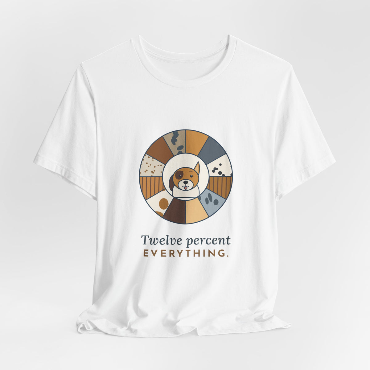 Mixed Breed Dog T-Shirt - Twelve Percent Everything Funny Mutt Owner Tee