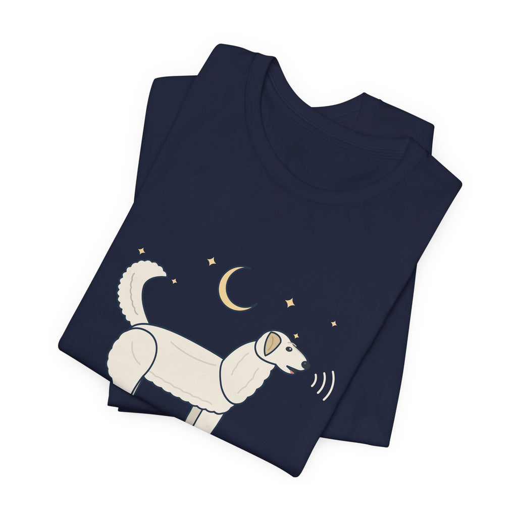 Great Pyrenees T-Shirt - On Patrol Since Sundown Pyr Owner Tee